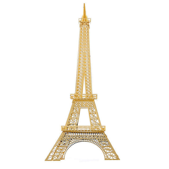 3D 메탈퍼즐 에펠탑 골드