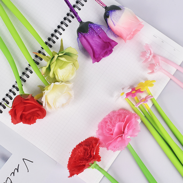 색이 변하는 펜 어버이날 선물 카네이션 볼펜 벚꽃 장미 튤립 변색 꽃 볼펜 스승의날 추천